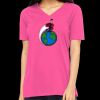 Missy's Relaxed Jersey Short-Sleeve V-Neck T-Shirt Thumbnail