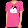 Missy's Relaxed Jersey Short-Sleeve V-Neck T-Shirt Thumbnail