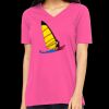 Missy's Relaxed Jersey Short-Sleeve V-Neck T-Shirt Thumbnail