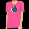 Missy's Relaxed Jersey Short-Sleeve V-Neck T-Shirt Thumbnail
