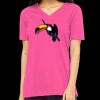Missy's Relaxed Jersey Short-Sleeve V-Neck T-Shirt Thumbnail