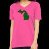 Missy's Relaxed Jersey Short-Sleeve V-Neck T-Shirt Thumbnail