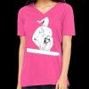 Missy's Relaxed Jersey Short-Sleeve V-Neck T-Shirt Thumbnail