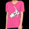 Missy's Relaxed Jersey Short-Sleeve V-Neck T-Shirt Thumbnail