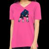 Missy's Relaxed Jersey Short-Sleeve V-Neck T-Shirt Thumbnail