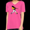 Missy's Relaxed Jersey Short-Sleeve V-Neck T-Shirt Thumbnail