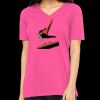 Missy's Relaxed Jersey Short-Sleeve V-Neck T-Shirt Thumbnail