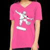 Missy's Relaxed Jersey Short-Sleeve V-Neck T-Shirt Thumbnail