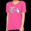 Missy's Relaxed Jersey Short-Sleeve V-Neck T-Shirt Thumbnail