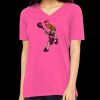 Missy's Relaxed Jersey Short-Sleeve V-Neck T-Shirt Thumbnail