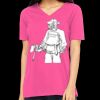 Missy's Relaxed Jersey Short-Sleeve V-Neck T-Shirt Thumbnail