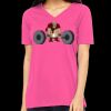 Missy's Relaxed Jersey Short-Sleeve V-Neck T-Shirt Thumbnail