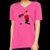 Missy's Relaxed Jersey Short-Sleeve V-Neck T-Shirt Thumbnail