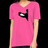Missy's Relaxed Jersey Short-Sleeve V-Neck T-Shirt Thumbnail