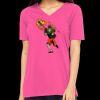 Missy's Relaxed Jersey Short-Sleeve V-Neck T-Shirt Thumbnail