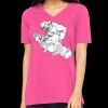 Missy's Relaxed Jersey Short-Sleeve V-Neck T-Shirt Thumbnail
