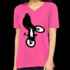 Missy's Relaxed Jersey Short-Sleeve V-Neck T-Shirt Thumbnail