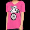 Missy's Relaxed Jersey Short-Sleeve V-Neck T-Shirt Thumbnail