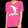 Missy's Relaxed Jersey Short-Sleeve V-Neck T-Shirt Thumbnail