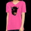 Missy's Relaxed Jersey Short-Sleeve V-Neck T-Shirt Thumbnail