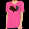 Missy's Relaxed Jersey Short-Sleeve V-Neck T-Shirt Thumbnail