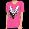 Missy's Relaxed Jersey Short-Sleeve V-Neck T-Shirt Thumbnail