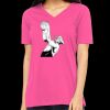 Missy's Relaxed Jersey Short-Sleeve V-Neck T-Shirt Thumbnail