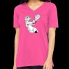 Missy's Relaxed Jersey Short-Sleeve V-Neck T-Shirt Thumbnail