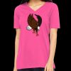 Missy's Relaxed Jersey Short-Sleeve V-Neck T-Shirt Thumbnail