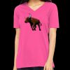 Missy's Relaxed Jersey Short-Sleeve V-Neck T-Shirt Thumbnail