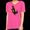 Missy's Relaxed Jersey Short-Sleeve V-Neck T-Shirt Thumbnail