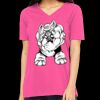 Missy's Relaxed Jersey Short-Sleeve V-Neck T-Shirt Thumbnail