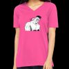 Missy's Relaxed Jersey Short-Sleeve V-Neck T-Shirt Thumbnail