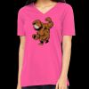 Missy's Relaxed Jersey Short-Sleeve V-Neck T-Shirt Thumbnail