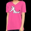 Missy's Relaxed Jersey Short-Sleeve V-Neck T-Shirt Thumbnail