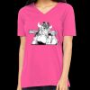 Missy's Relaxed Jersey Short-Sleeve V-Neck T-Shirt Thumbnail