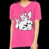 Missy's Relaxed Jersey Short-Sleeve V-Neck T-Shirt Thumbnail