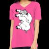 Missy's Relaxed Jersey Short-Sleeve V-Neck T-Shirt Thumbnail