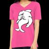 Missy's Relaxed Jersey Short-Sleeve V-Neck T-Shirt Thumbnail