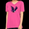 Missy's Relaxed Jersey Short-Sleeve V-Neck T-Shirt Thumbnail