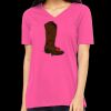 Missy's Relaxed Jersey Short-Sleeve V-Neck T-Shirt Thumbnail