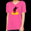 Missy's Relaxed Jersey Short-Sleeve V-Neck T-Shirt Thumbnail