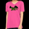 Missy's Relaxed Jersey Short-Sleeve V-Neck T-Shirt Thumbnail