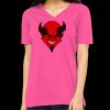 Missy's Relaxed Jersey Short-Sleeve V-Neck T-Shirt Thumbnail