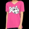 Missy's Relaxed Jersey Short-Sleeve V-Neck T-Shirt Thumbnail