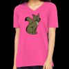 Missy's Relaxed Jersey Short-Sleeve V-Neck T-Shirt Thumbnail