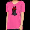 Missy's Relaxed Jersey Short-Sleeve V-Neck T-Shirt Thumbnail