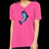 Missy's Relaxed Jersey Short-Sleeve V-Neck T-Shirt Thumbnail