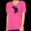 Missy's Relaxed Jersey Short-Sleeve V-Neck T-Shirt Thumbnail
