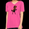 Missy's Relaxed Jersey Short-Sleeve V-Neck T-Shirt Thumbnail